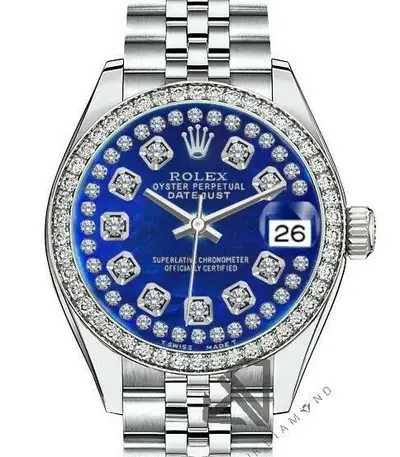 Rolex 's Rolex Datejust SS Jubilee Blue