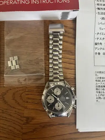 Omega Speedmaster Valjoux 7750 Chronograph Date