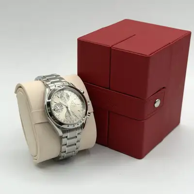 Omega Speedmaster Date Triple Calendar Stainless