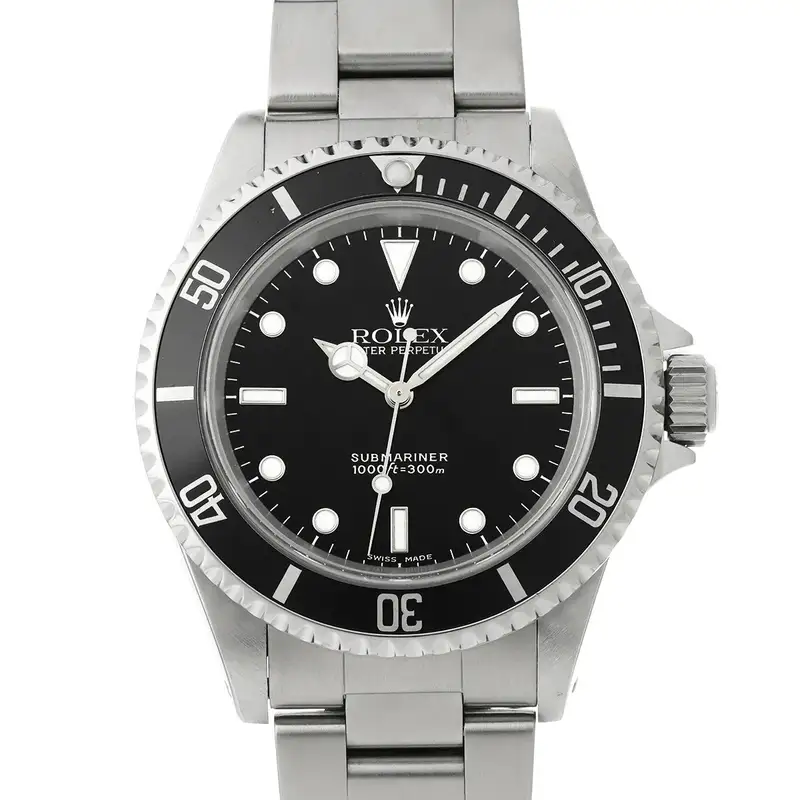 Rolex Submariner 14060 40mm Stainless Steel Black Wristwatch #WW7893