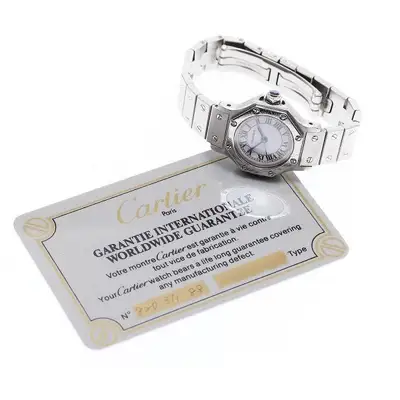 Cartier Santos Octagonal SM SS #C4607