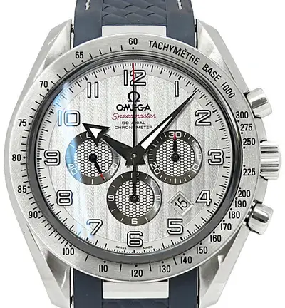 Omega Speedmaster Broad Arrow Co-Axial Silver
