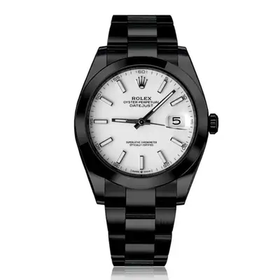 Rolex Datejust Black PVD/DLC Oyster Band