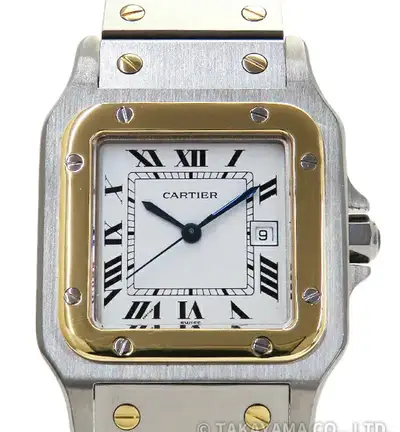 Cartier Santos Galbee LM White Stainless