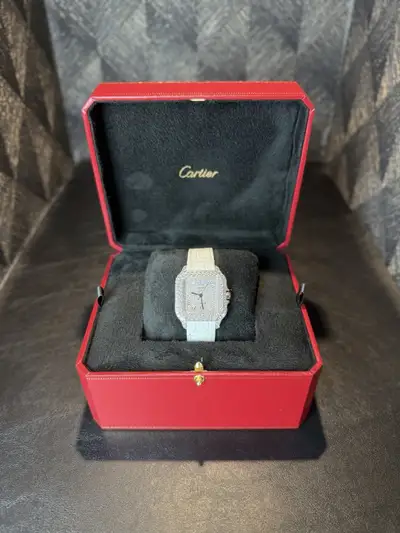 Cartier Santos De Cartier Medium VVS Lab