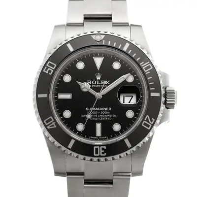 Rolex ROLEX Submariner date 116610LN black WATCH 731160