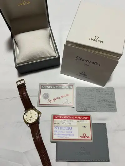 Omega Seamaster 120 18K Gold Stainless