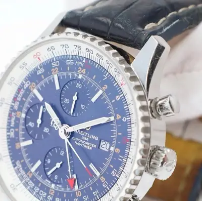 Breitling Navitimer World A24322 Blue NO