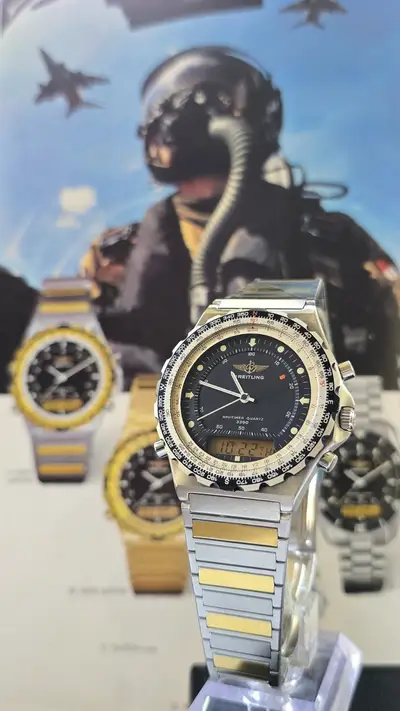 Breitling Jupiter Navitimer, Exceptionally Bi-Colour Special
