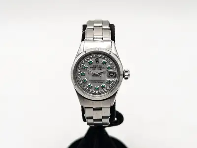 Rolex Estate $8000 ROLEX DATEJUST SS WHITE