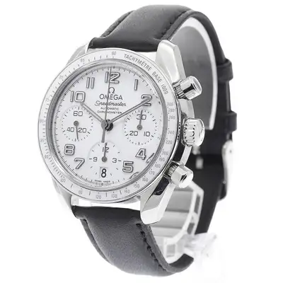 Omega OMEGA Speedmaster 324.33.38.40.04.001 38mm SS White Dial Automatic Watch #C5773