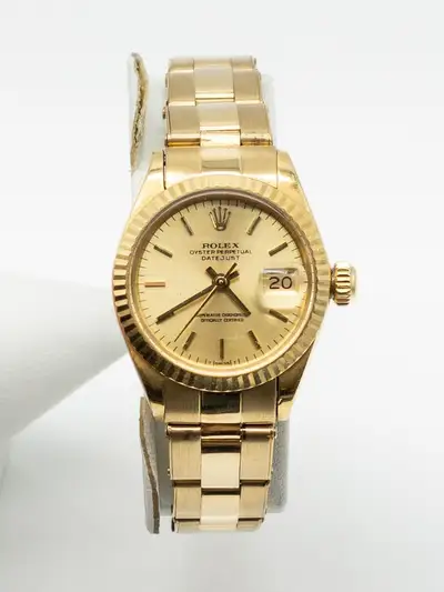 Rolex Estate $25,000 ROLEX DATEJUST PRESIDENT 18k
