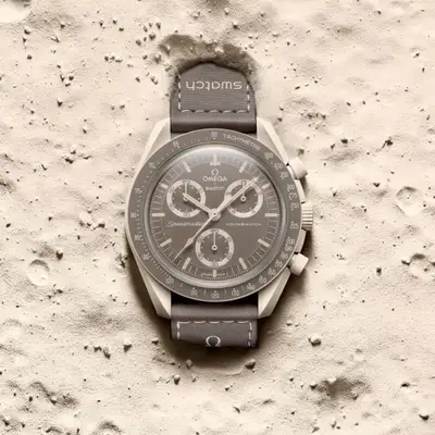 Omega Swatch Speedmaster MOONSWATCH Mission On