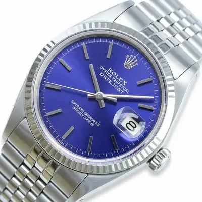 Rolex Datejust Stainless Steel Blue White