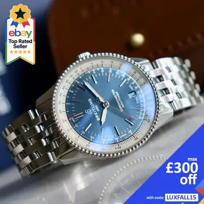 Breitling Navitimer Pilot Date A17325 Good