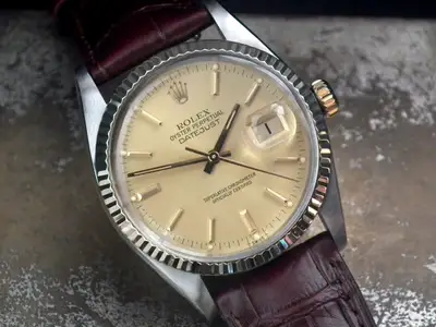 Rolex Beautiful Steel Solid Gold Quick- Rolex