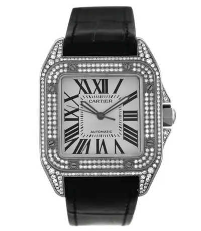 Cartier Santos 100 2656 Stainless Steel
