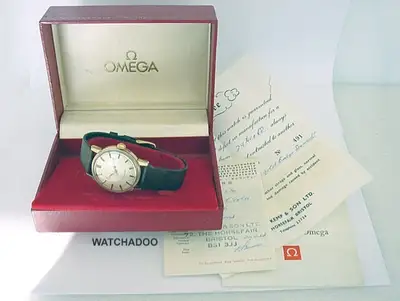 Omega SEAMASTER 9ct Solid Gold Cal