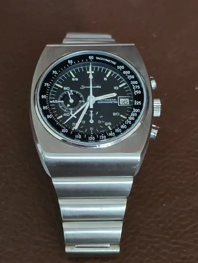 Omega Omega Speedmaster Watch 125 Anniversary 378.0801 178.0002 1970s Stamped Caseback