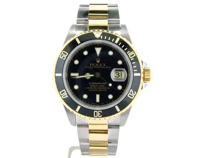 Rolex Submariner Date 2tone 18K Yellow