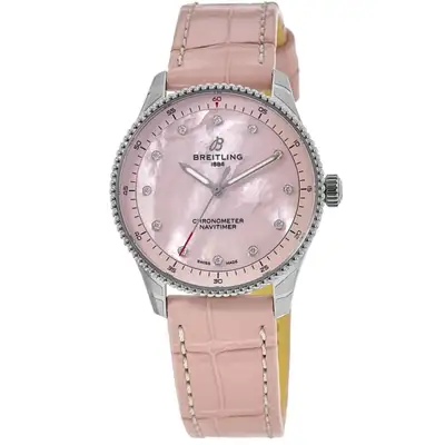 Breitling Navitimer 32 Pink Pearl Women's