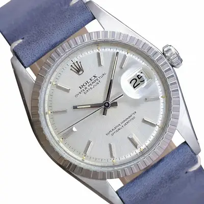 Rolex Datejust Stainless Steel Silver Engine