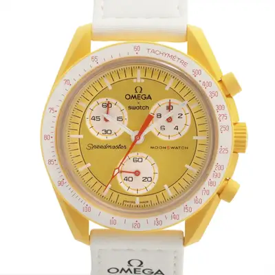 Omega x swatch Speedmaster missions Toe