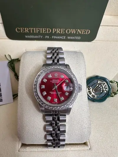 Rolex DATEJUST STEEL AND CERTIFICATES