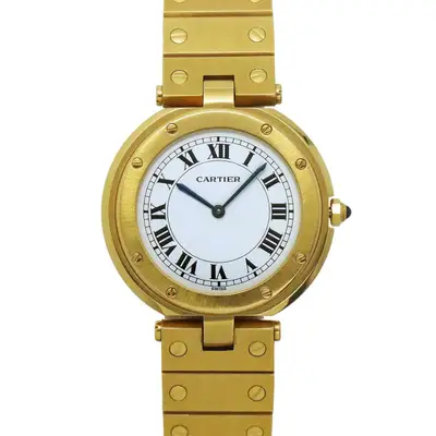 Cartier Santos Round Two Tone 750