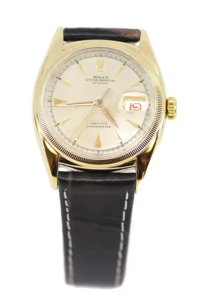 Rolex Datejust Bubbleback 18K Yellow Gold