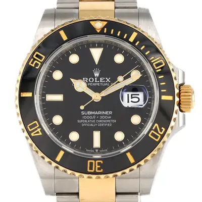Rolex Authentic Rolex Submariner Date 126613LN SSxYG Mechanical Automatic Random N...