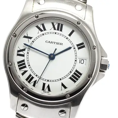 Cartier Santo Cougar LM W20026K1 Date