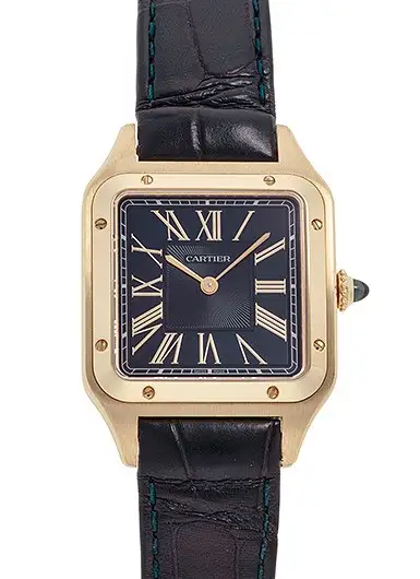 Cartier Santos Dumont LM WGSA0077 Yellow