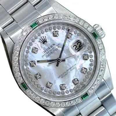 Rolex Datejust Stainless Steel White MOP
