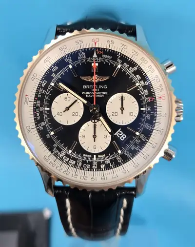 Breitling Navitimer B01 UB0127 Gold Bezel