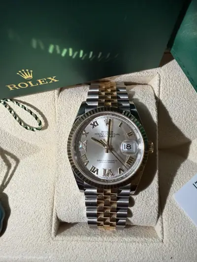 Rolex Datejust 36 Two-Tone Fluted Bezel