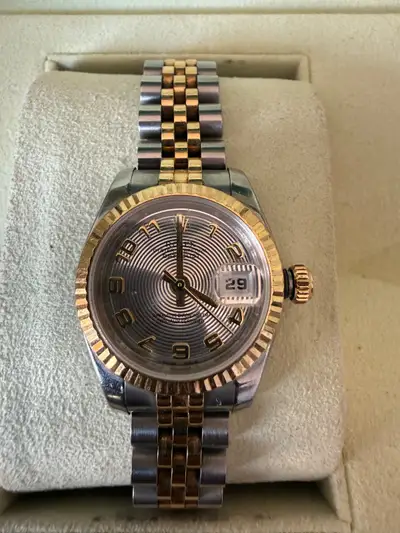 Rolex -Datejust Pink Concentric Everose Gold