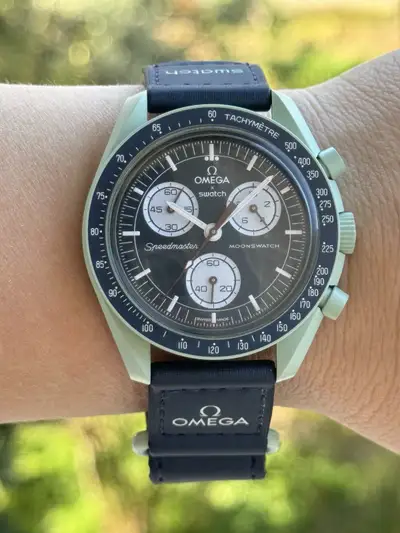 Omega Speedmaster Moons Swatch Swiss Made