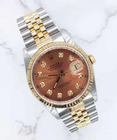 Rolex Datejust in Steel 18ct Yellow