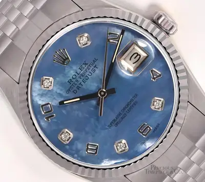 Rolex Datejust Steel Jubilee 18K Fluted