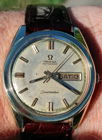 Omega Seamaster 36. With Champagne