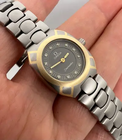 Omega Seamaster Polaris Titanium DIAMOND 18K