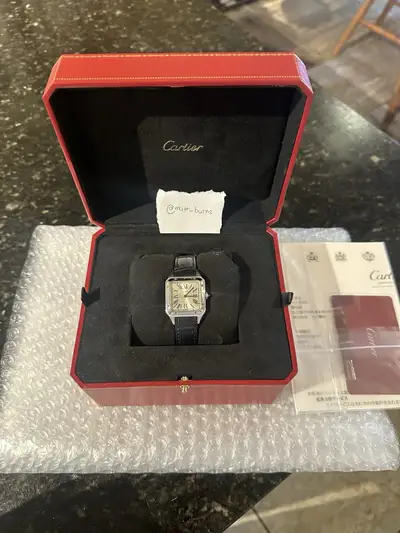 Cartier Santos Silver WSSA0023