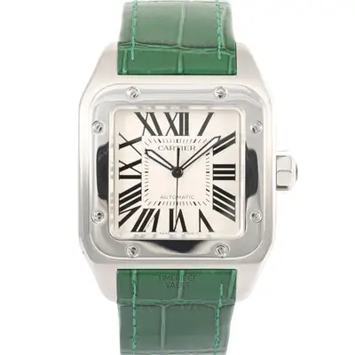 Cartier Men Santos 100 XL Steel