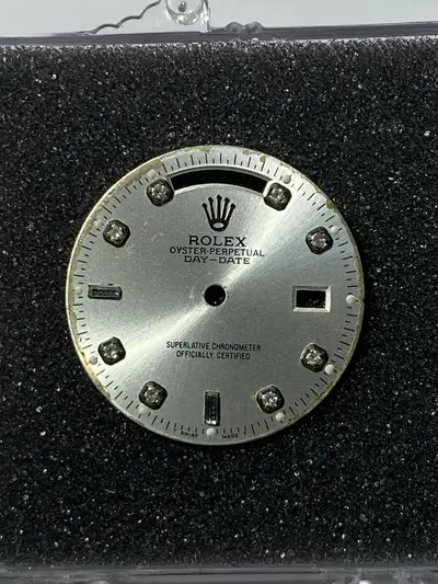 Rolex Oyster Perpetual Day Date Silver