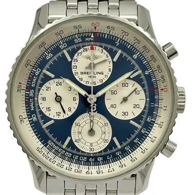 Breitling Navitimer Twin Sixty A39022 Blue