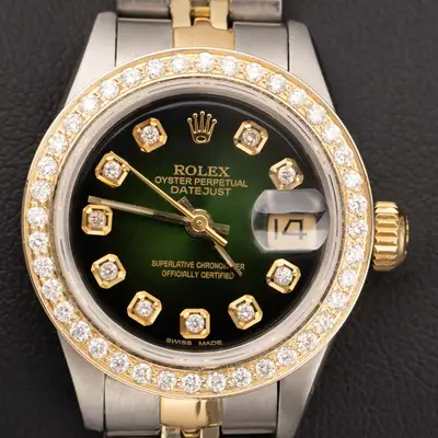 Rolex Datejust Diamond Bezel Jubilee 1.25ct
