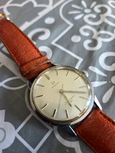 Omega Seamaster 30, Wind Brown Leather