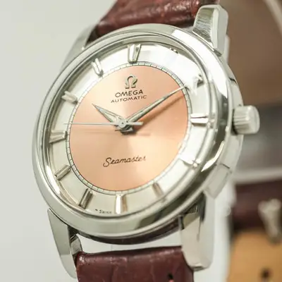 Omega *NEAR OMEGA Seamaster Cal.501 Orange Two-tone