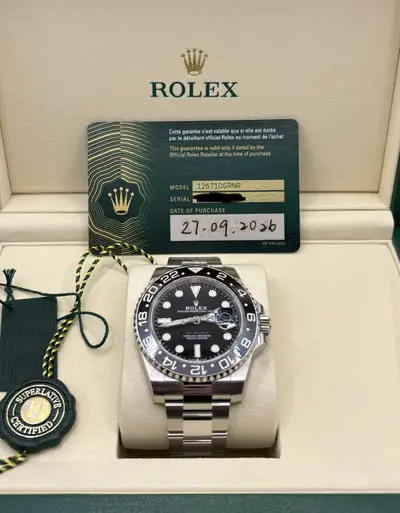 Rolex GMT-Master 2 Bruce Wayne Oyster